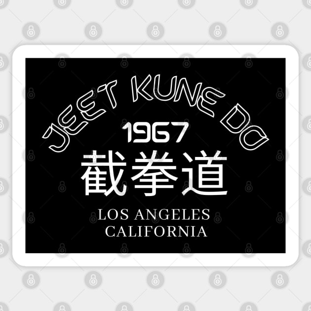 Jeet Kune Do 1967 Sticker by Millionaire Merch